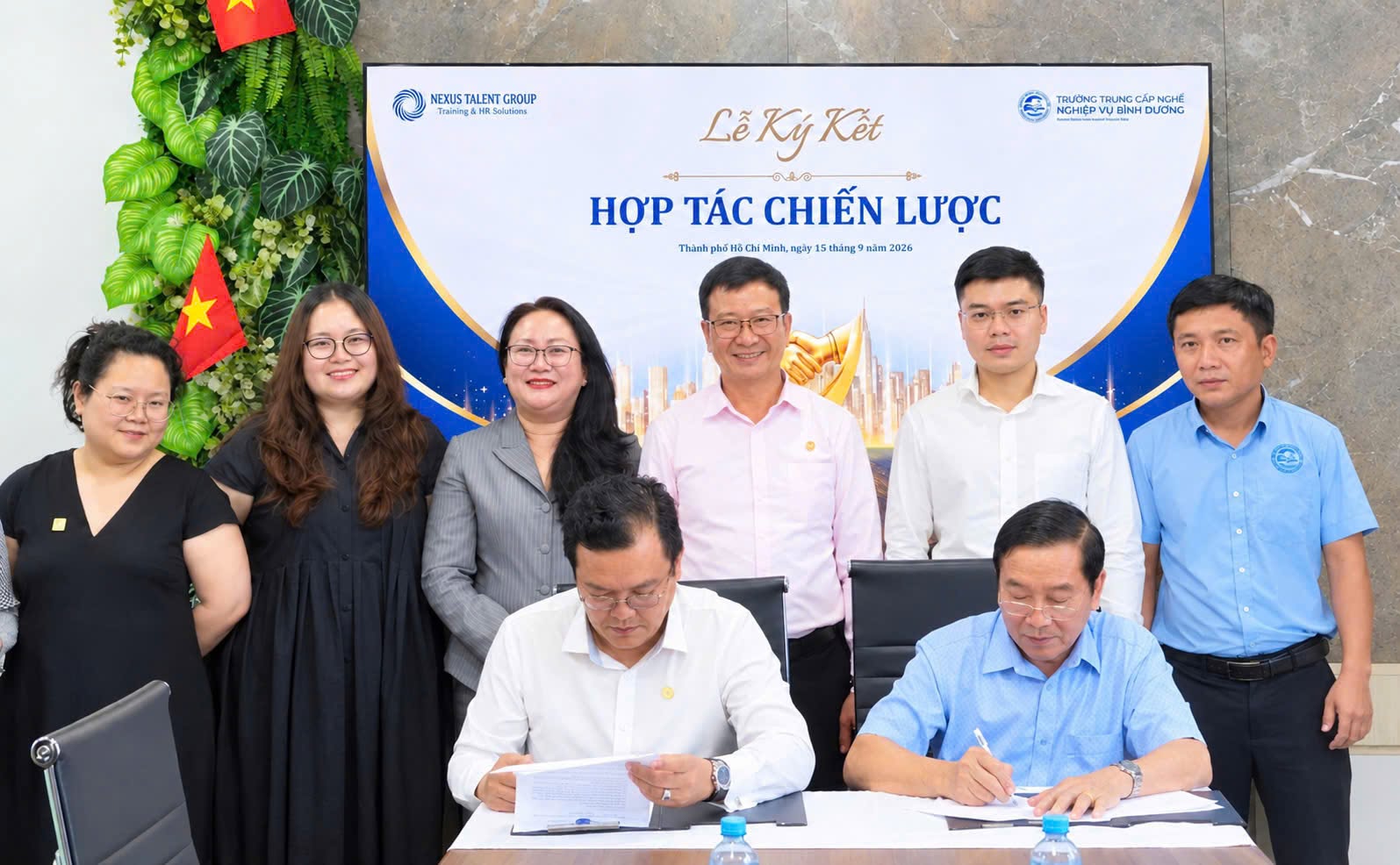 Lễ ký kết hợp tác chiến lược đa phương